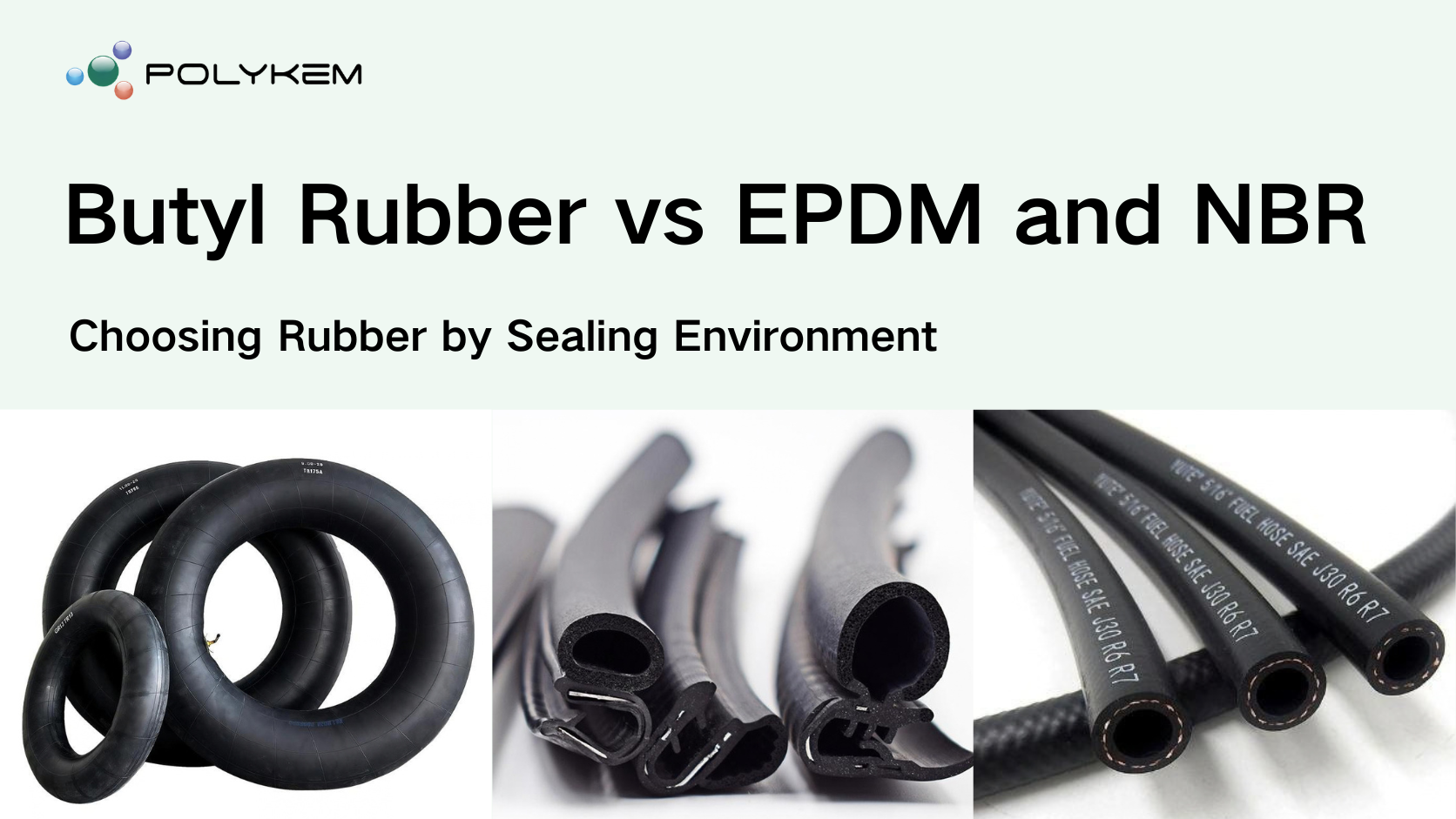 Тығыздауға арналған бутил резеңке: ол EPDM және NBR-мен қалай салыстырылады?